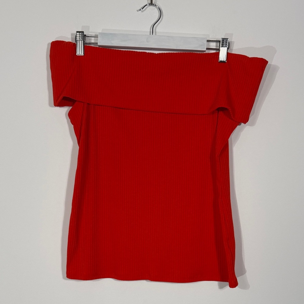 A New Day Vibrant Red Top